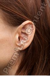 Ear Woman White Casual Average